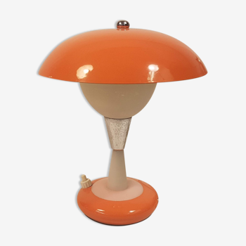 Lampe à poser ”champignon” orange