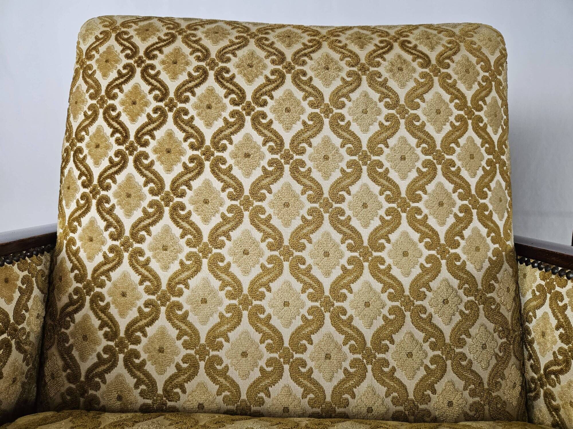 Paire de fauteuils Art Déco des années 1930 recouverts de tissu