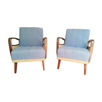 Pair of 1950s cocktail chairs