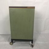Metal filing cabinet with drawers