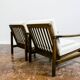 Pair of beige mid century armchairs b7522 by zenon bączyk, 1960's