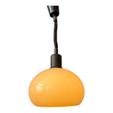 Vintage beige mushroom acrylic glass pendant lamp