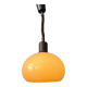 Suspension vintage en verre acrylique champignon beige