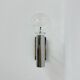 Vintage Hustadt Leuchten chrome wall lamp spot, 1970s, Germany