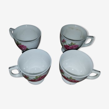 Set of 4 coffee cups