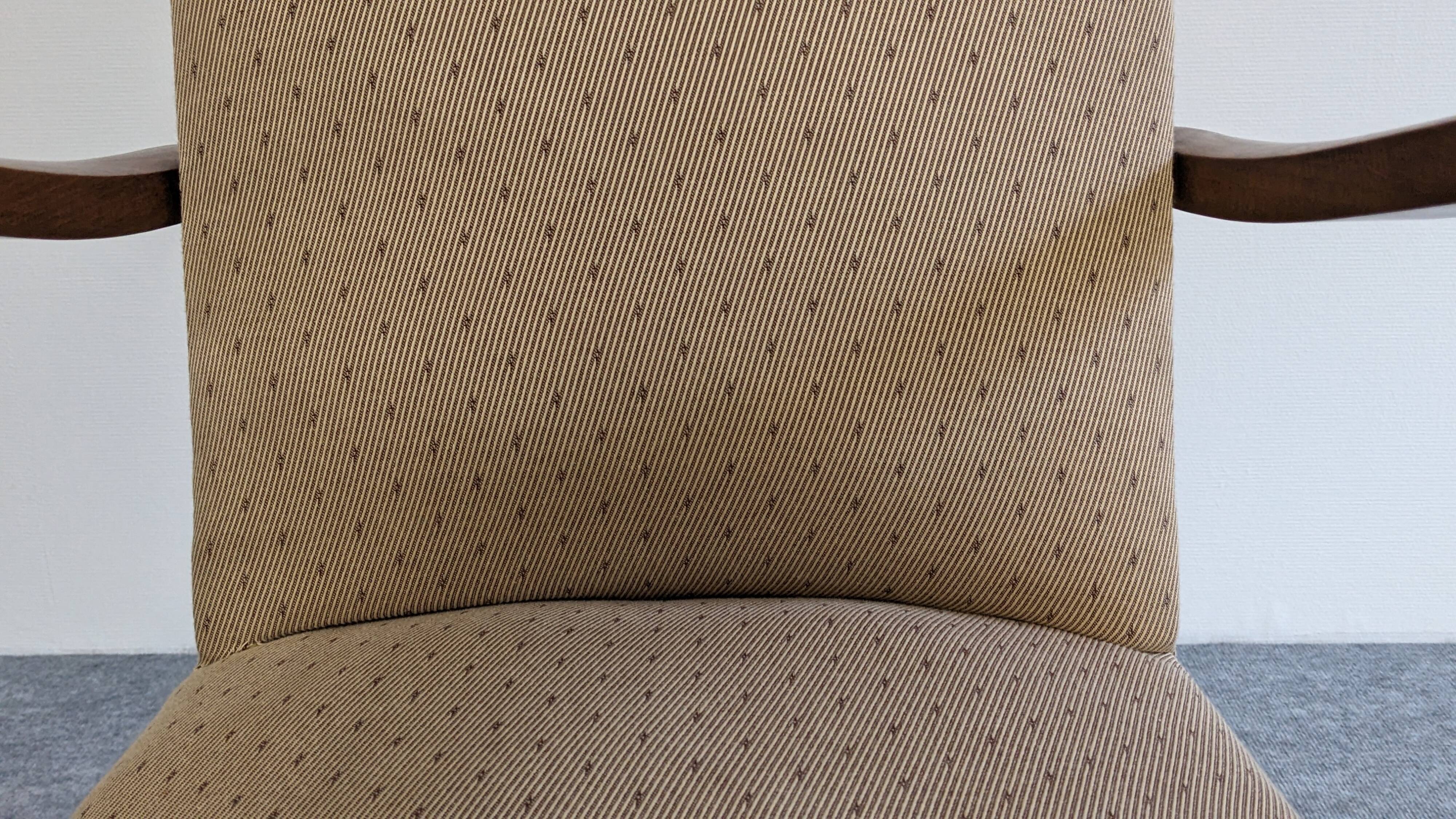 Paire de fauteuils bridge Art déco vers 1930