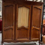 3-piece cherry wood bookcase, LXV style