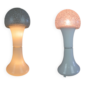 Grand lampadaire champignon (108 cm/42,5 pouces) AV Mazzega Carlo Nason post 1965