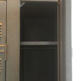 Old vintage industrial cloakroom