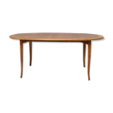 Table basse en bois de cerisier du milieu du siècle par Carl Malmsten pour Mobel Komponerad AV, années 1950