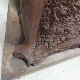 Terracotta sculpture of a female nude by Alberto Sparapani, signed.