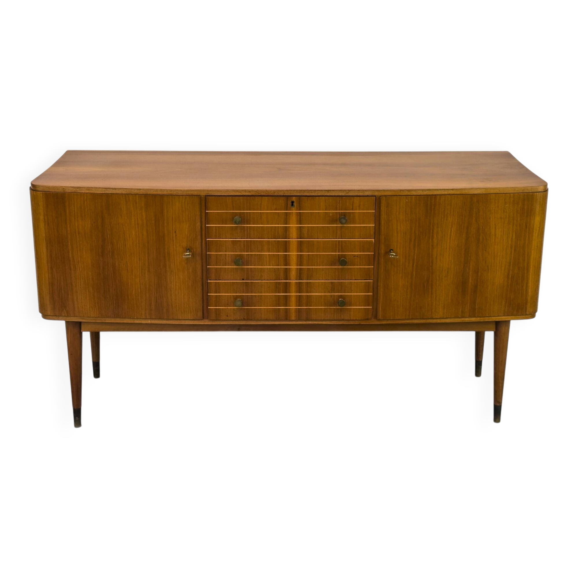 Mid-Century Sideboard in Walnut, 1950s