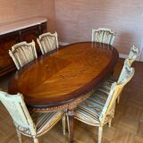Chair signed JP Ehalt louis XVI style