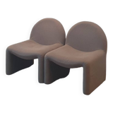 Pair of ARFA designer armchairs