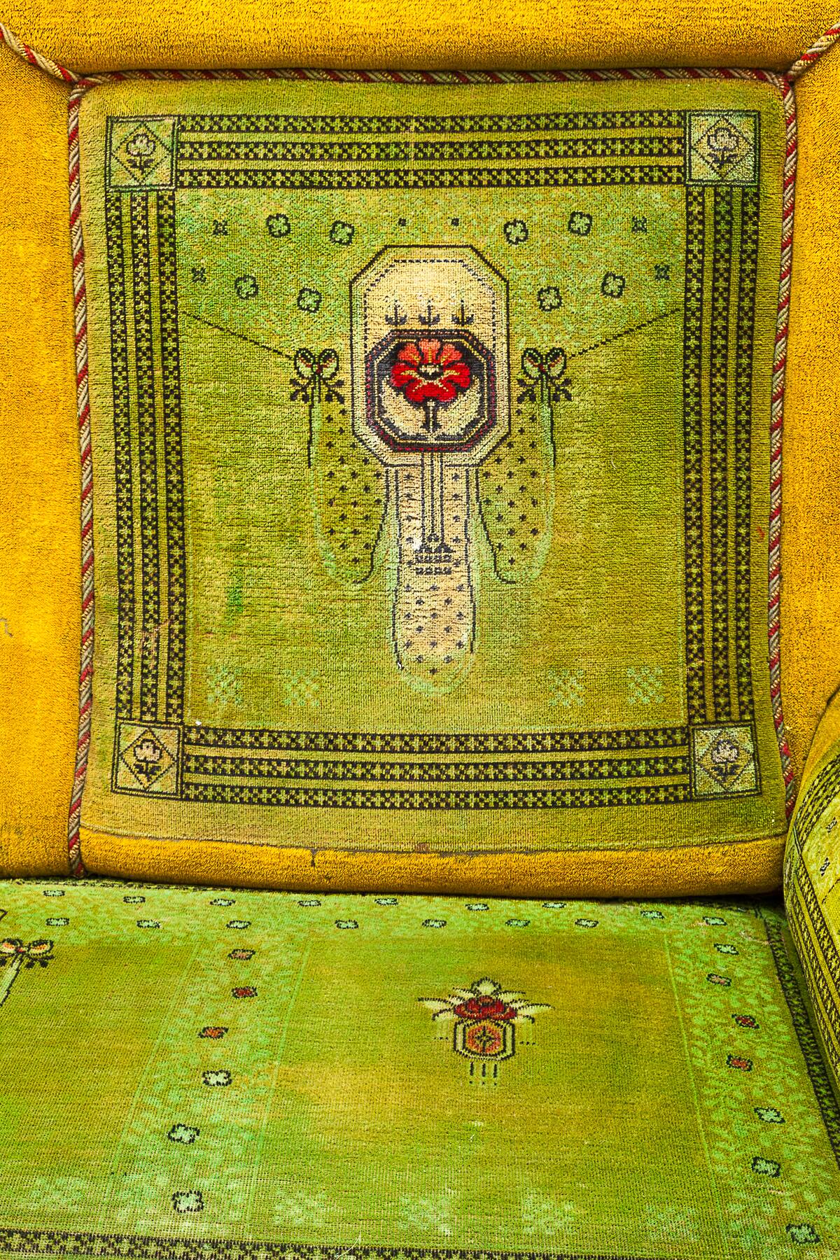 Ancient Alsatian divan