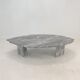 Italian marble leaf shape coffee table, 1980's