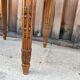 Louis XVI style piano bench in carved wood and caning