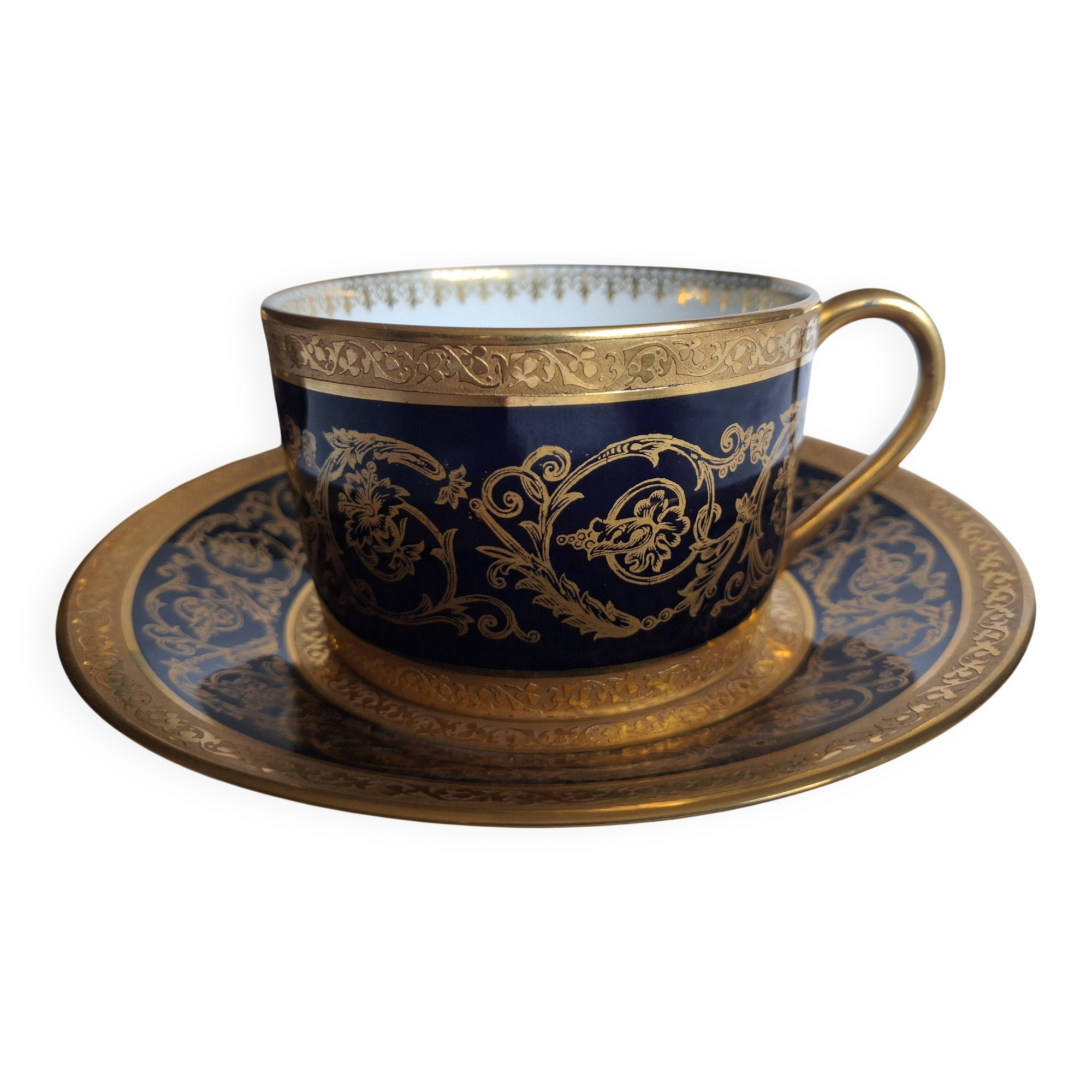 2 tasses à thé haviland