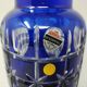 Vintage italian blue vase by Creart, 1960s