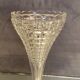 Vase bouquet cone cut crystal Baccarat Saint Louis late nineteenth early twentieth