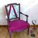 Louis XVI armchair restyled