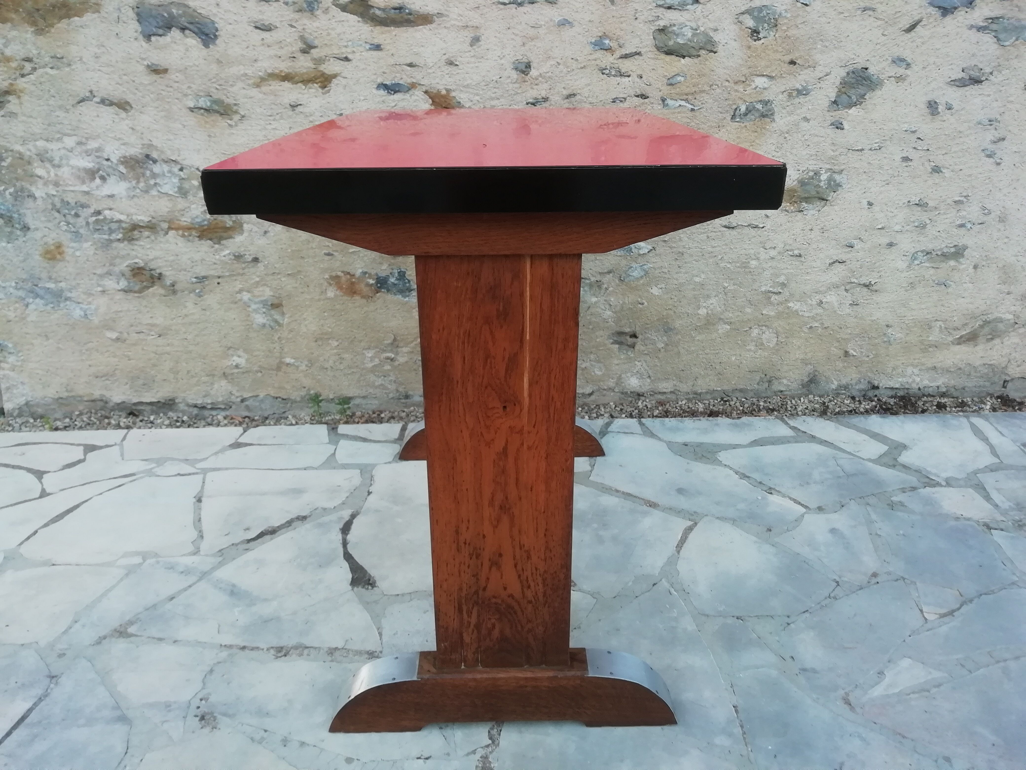 lot of 3 vintage bistro tables