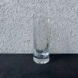 Clear cut crystal vase from Baccarat