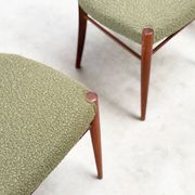 Ensemble de quatre chaises de salle à manger danoises