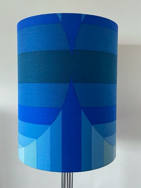 Lampshade Neptune H45 D35 - vintage fabric