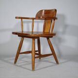 Scandinavian Design Armchairs made of Pine by Asko 1970s