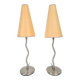 Lampes de table vintage Squiggle Antimon Zigzag d'Ikea, années 1990, ensemble de 2