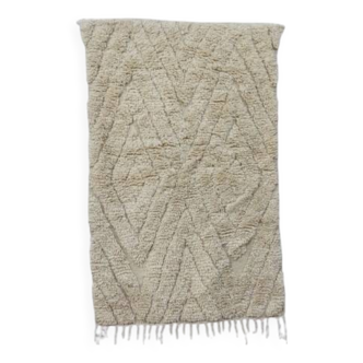 Tapis berbère mrirt en laine fait main 150 X 97 CM