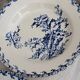 6 deep plates from Gien Chardon series