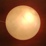 Opaline globe ceiling light 25 cm - 50s/60s