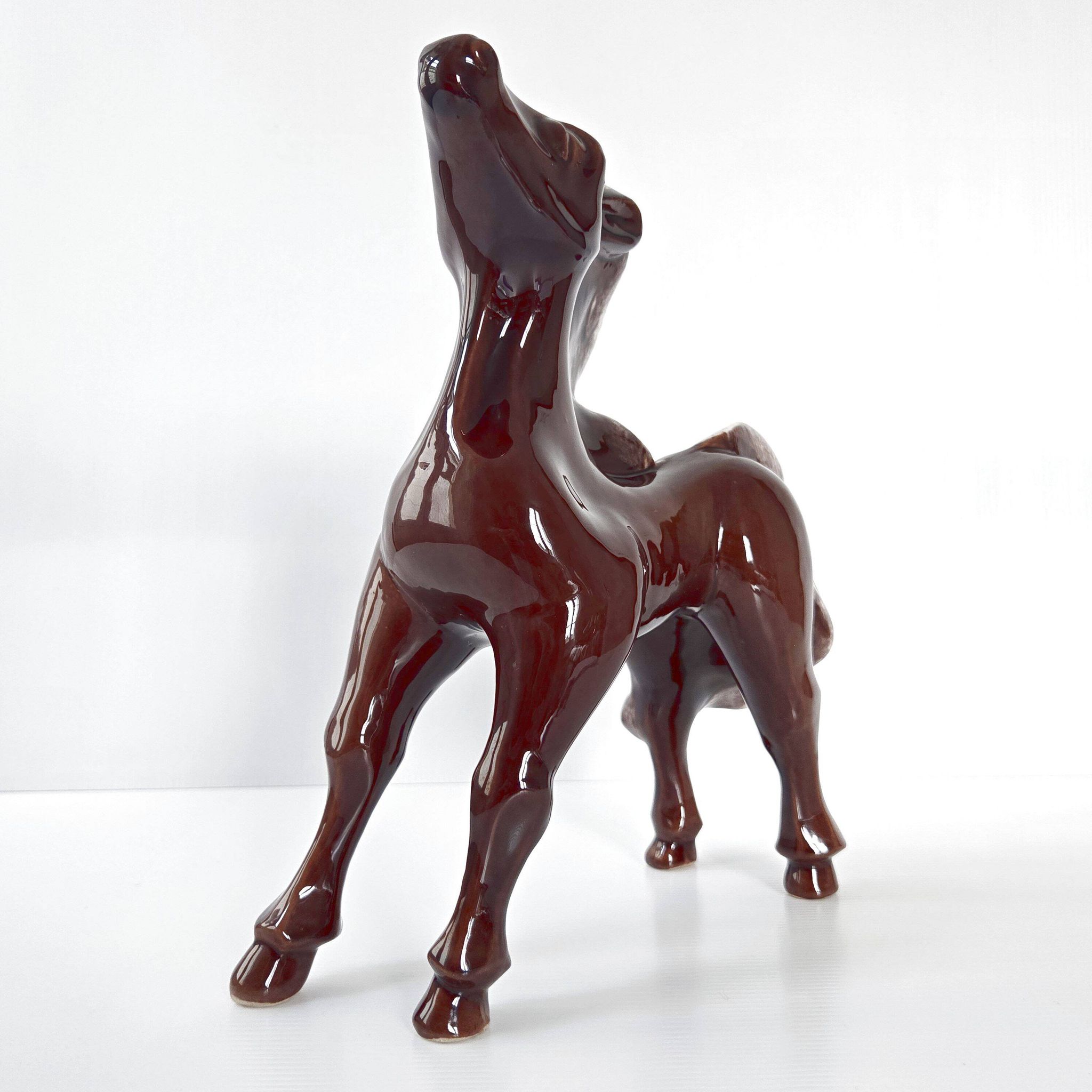 Cheval en céramique vintage 1960