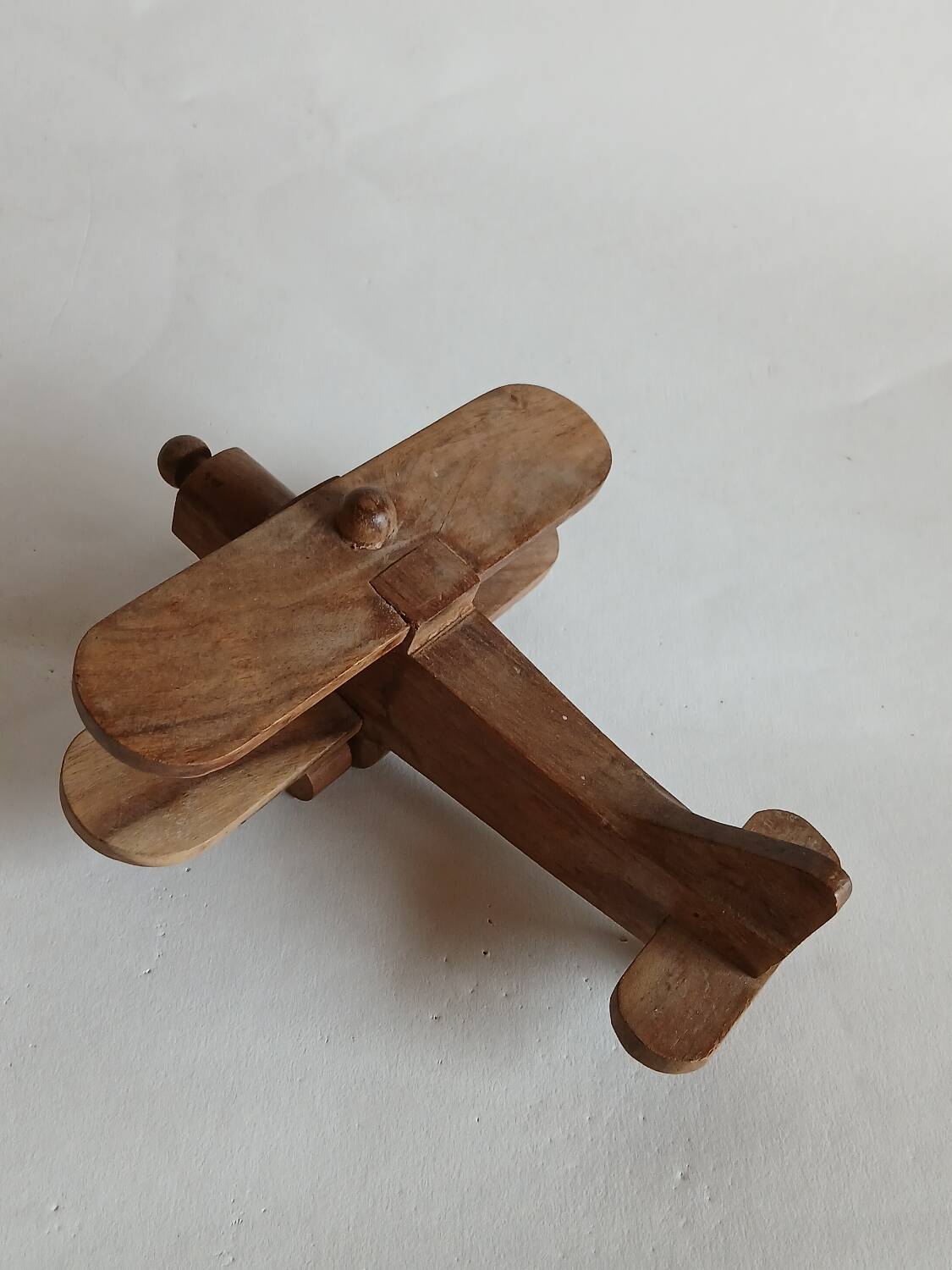 Wooden airplane