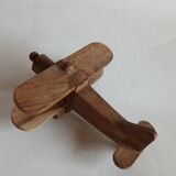 Wooden airplane