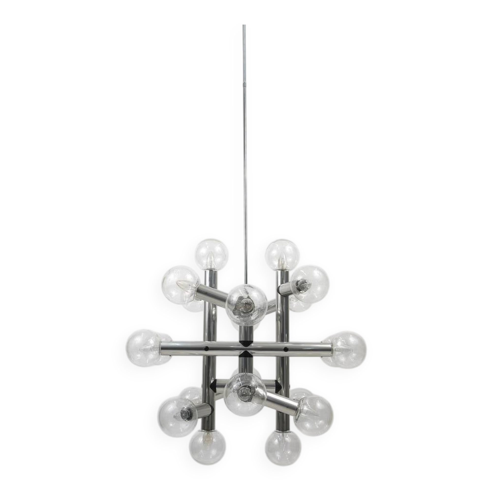 Identical atomic suspensions by J.T. Kalmar, Austria, 1969