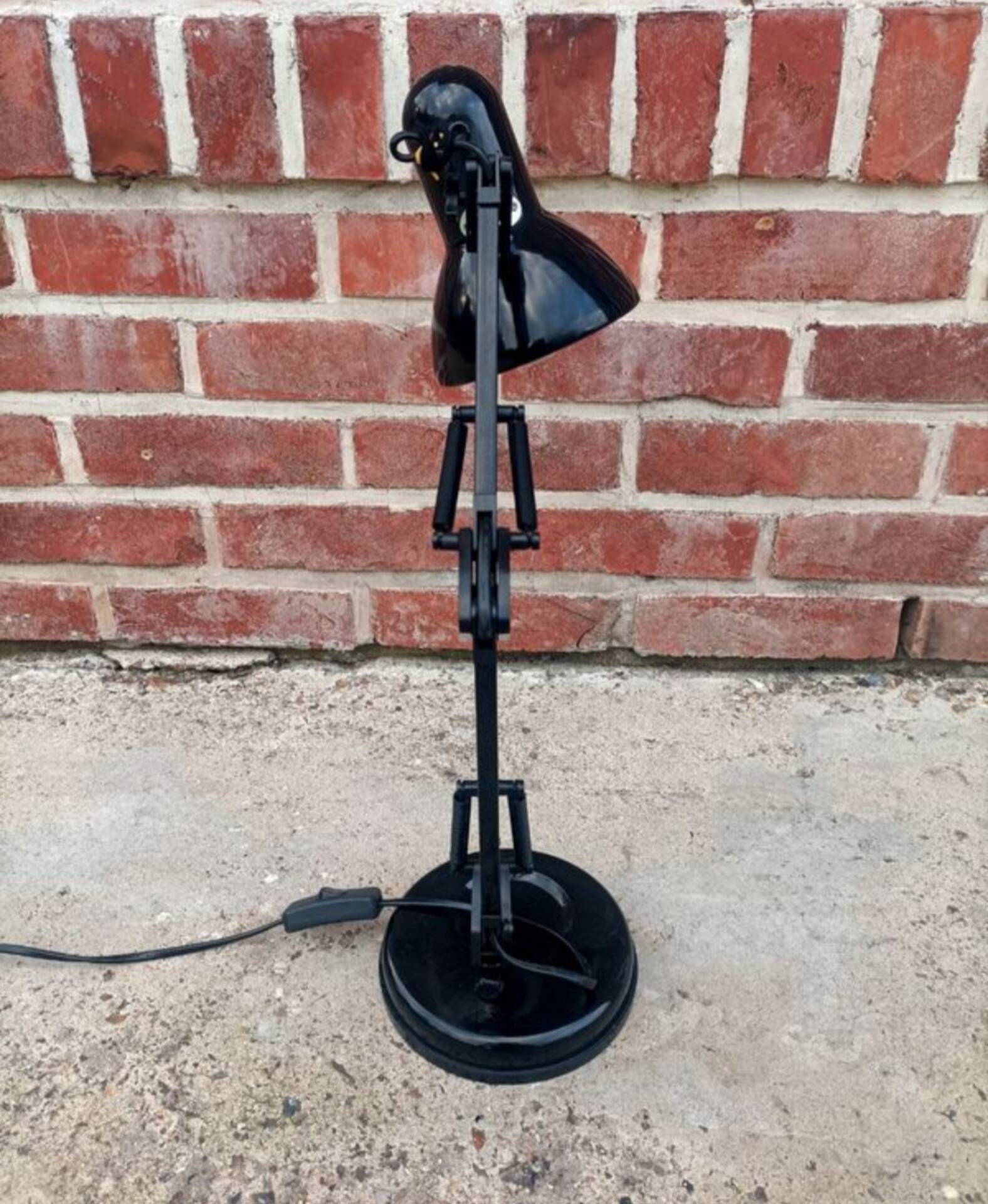 Retro lamp in industrial style