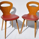 Pair of Baumann Chairs, Ant model - Vintage 1950s