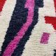 Handmade Berber rug in pure wool, artisan style, size 150 x 250 cm