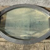 Antique mirrored tray for aperitif, old aperitif server