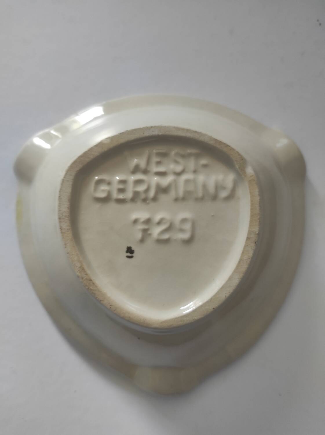 West Germany ceramic ashtray