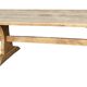Table de ferme en bois naturel