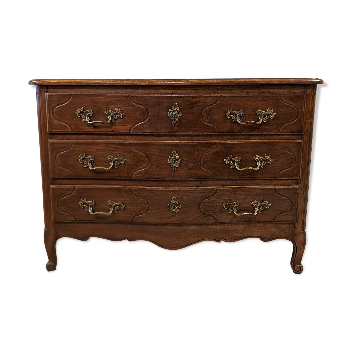 Commode Louis XV en chêne