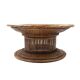 Centre de table, coupe en osier, Italie 1960