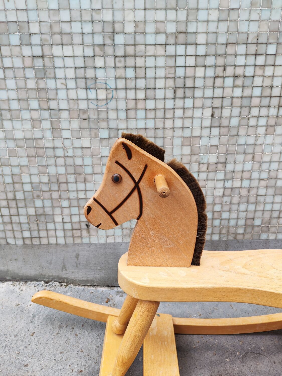 Vintage rocking horse