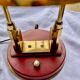 Desk lamp art deco modernist bauhaus gilded metal and bronze or gilded brass