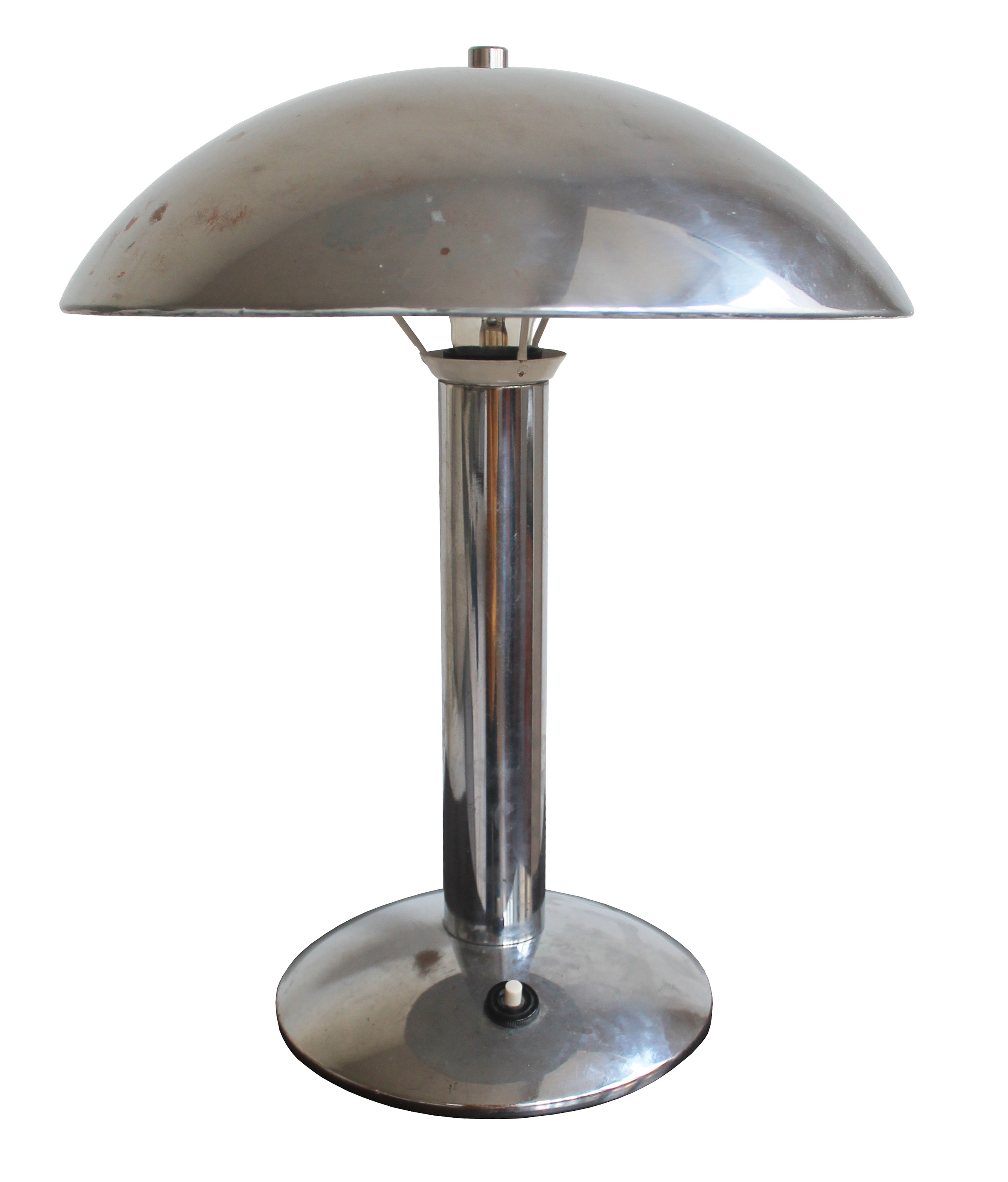 1930's Bauhaus Table Lamp by Miloslav Prokop designed for Vorel Praha Company