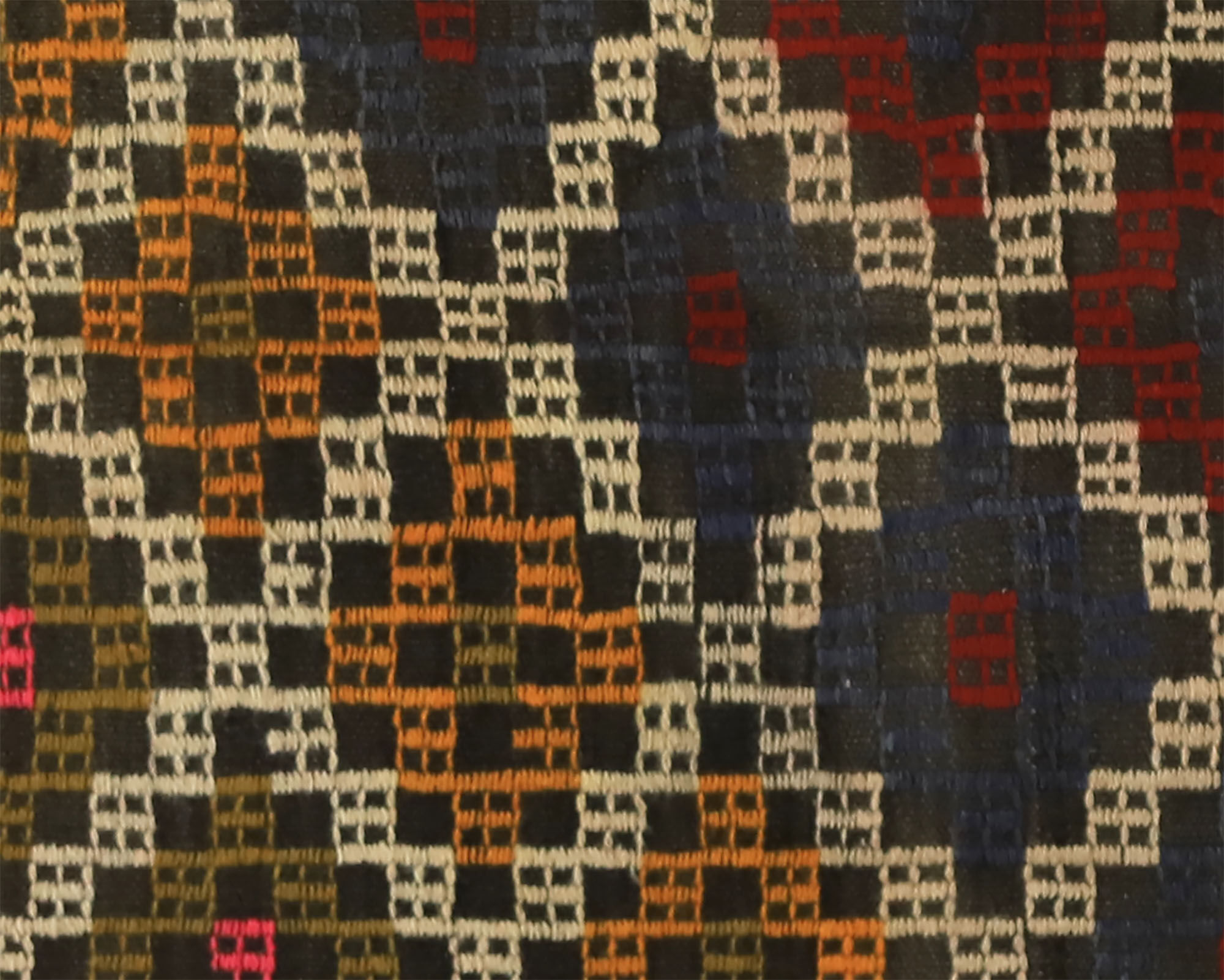 Anatolian handmade kilim rug 208 cm x 136 cm